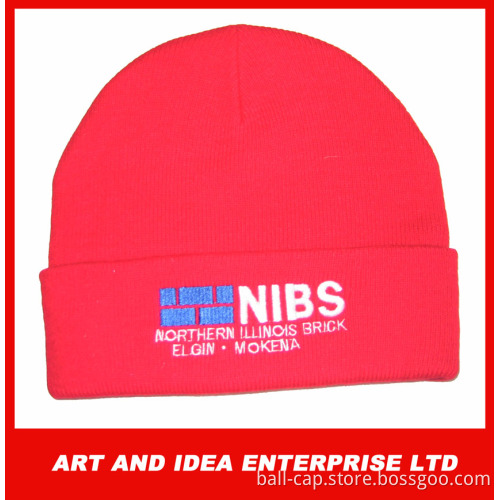 custom beanies,2014 fashionable acrylic knitted cap in China